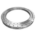 Double volley ball slewing bearing
