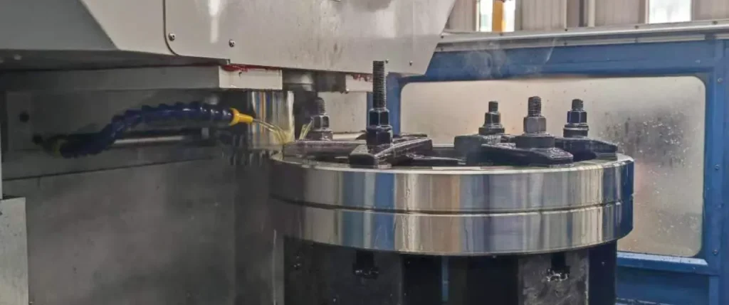 What is a slewing gear on a crane?