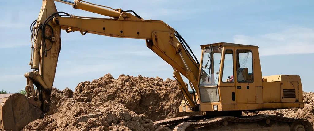 Slewing bearings for excavators