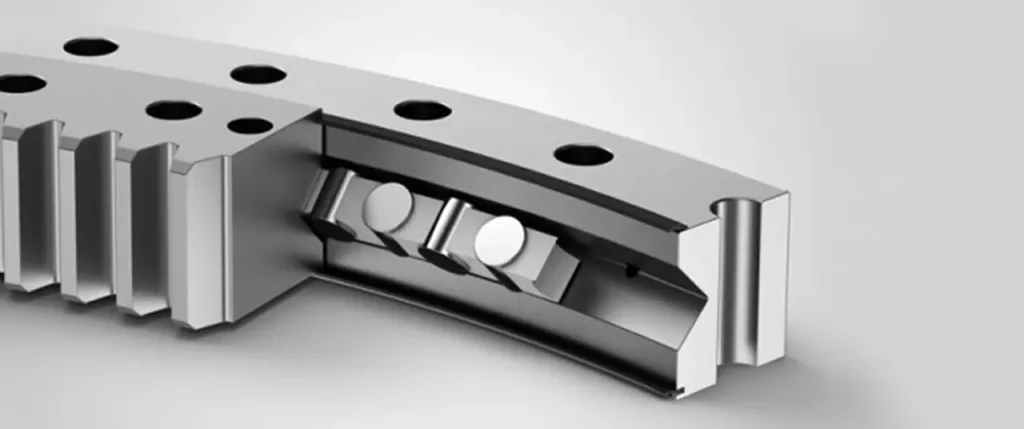 Cross roller slewing bearing