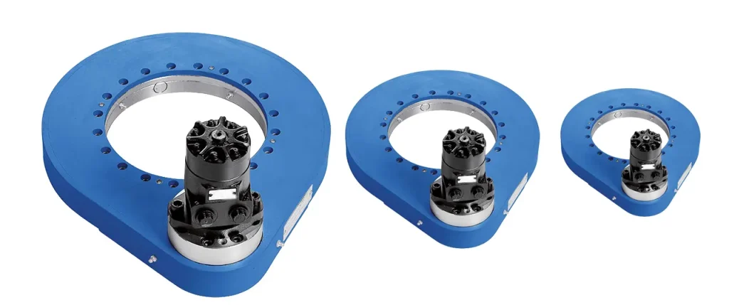 Slew drive spur gear