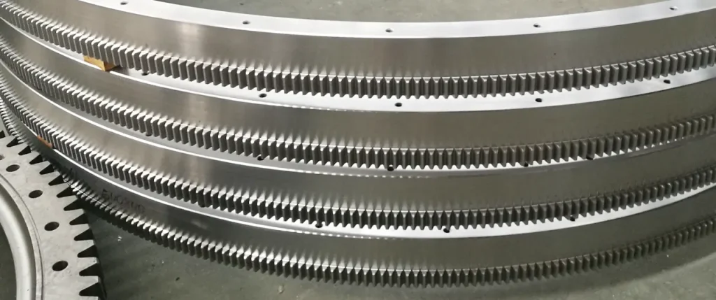 What is a slewing ring used for?