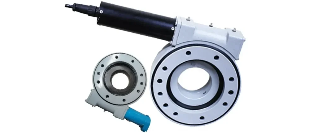 Slew drive vs worm gear