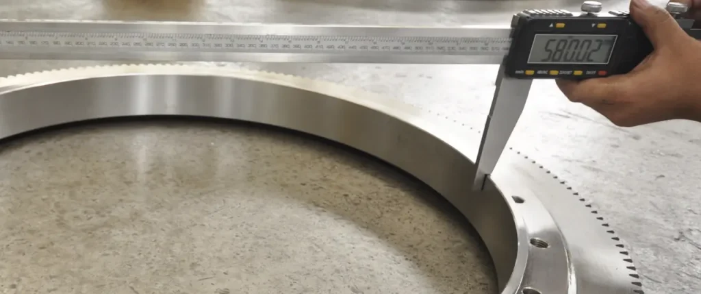 Slewing Bearing Size Chart
