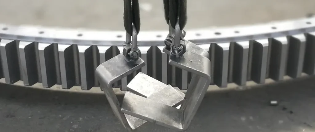 Slewing bearing size chart