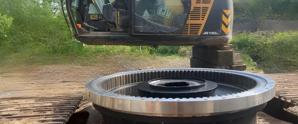 How to Replace Excavator Slewing Bearings