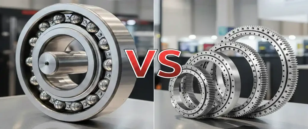 Ball Bearing vs. Slewing Bearing: Key Differences & Selection Guide