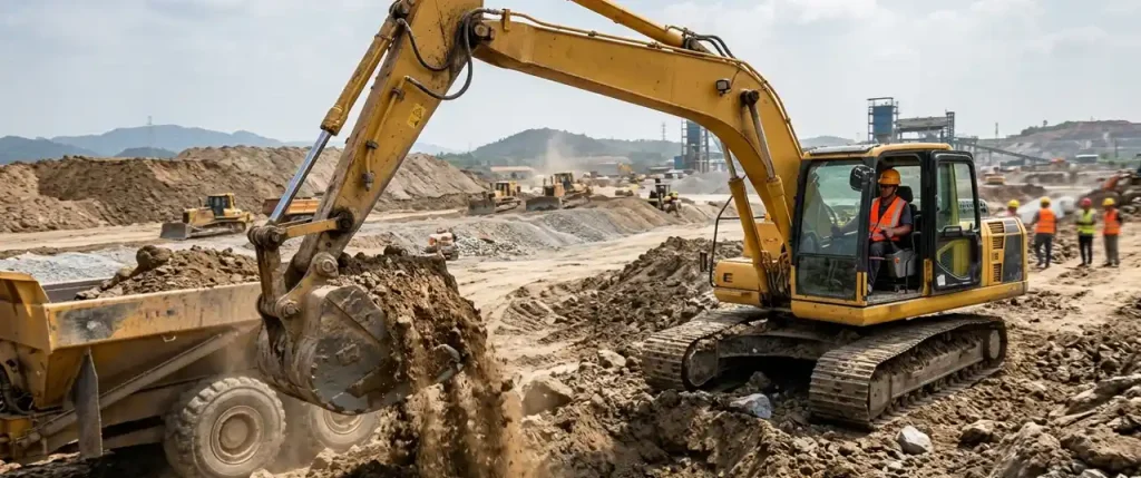How Does Excavator Slew Work? A Guide to Heavy Machinery Rotation