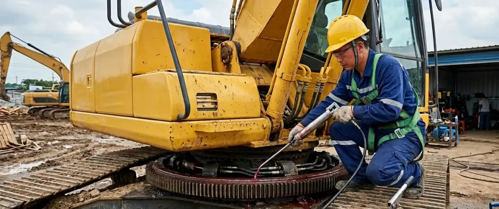 Signs Your Slewing Ring Excavator Bearing is Failing