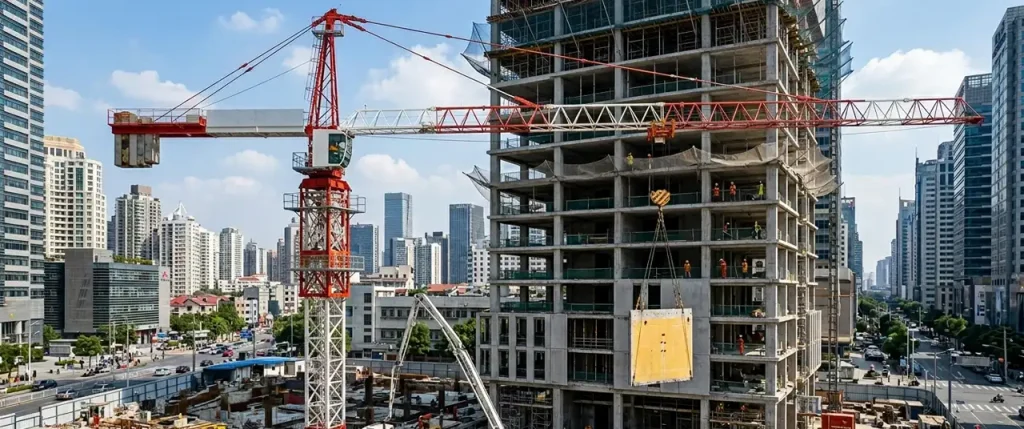 How the Slewing Ring Tower Crane Mechanism Works & Maintenance Guide