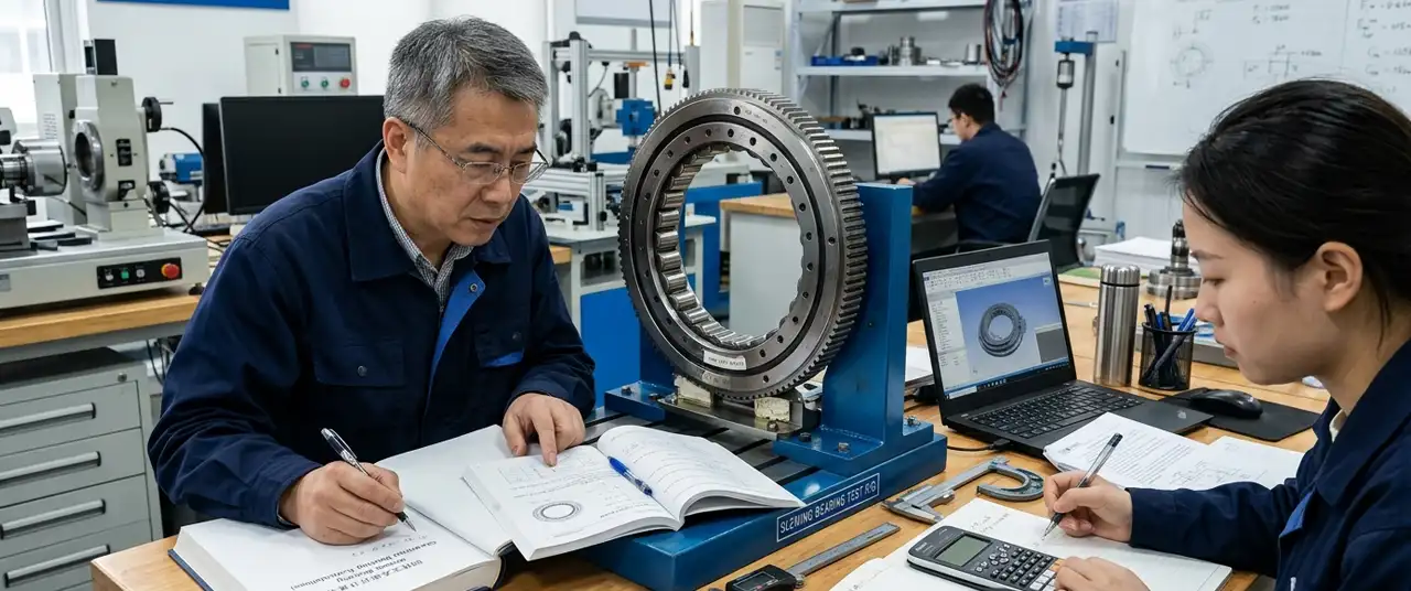 Slewing Ring Bearing Calculation