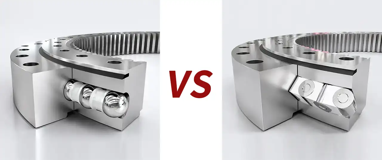 Cross Roller Vs Four Point Contact Slewing Bearing
