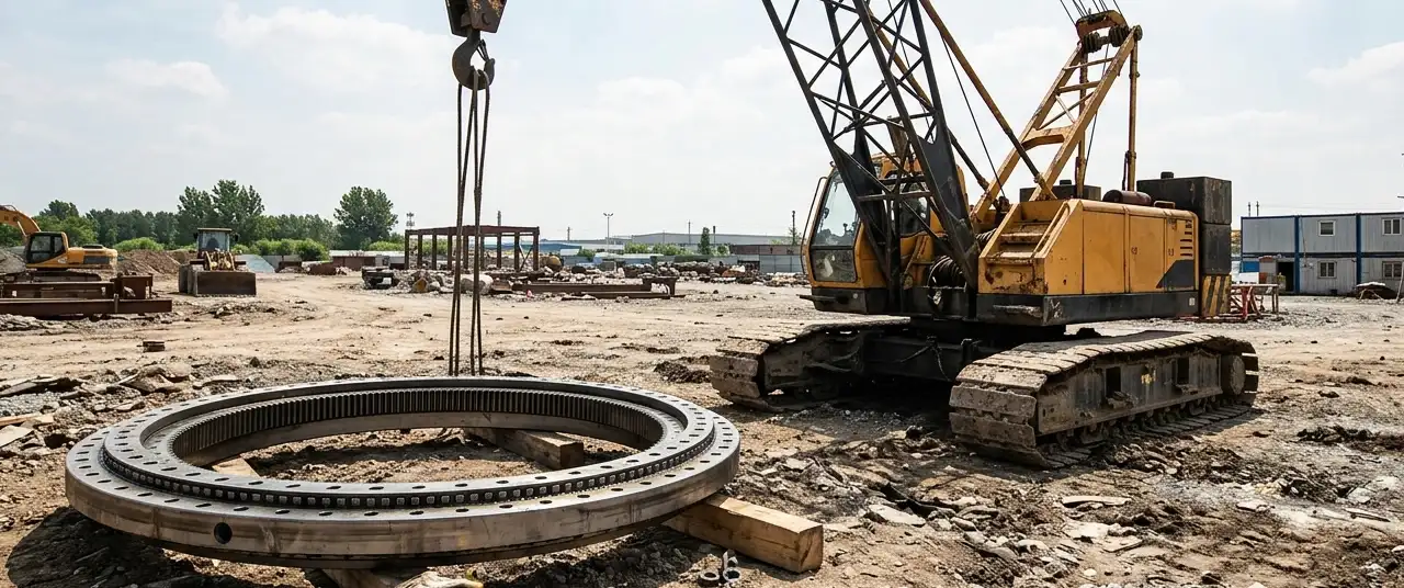 Slewing Bearing In Crane